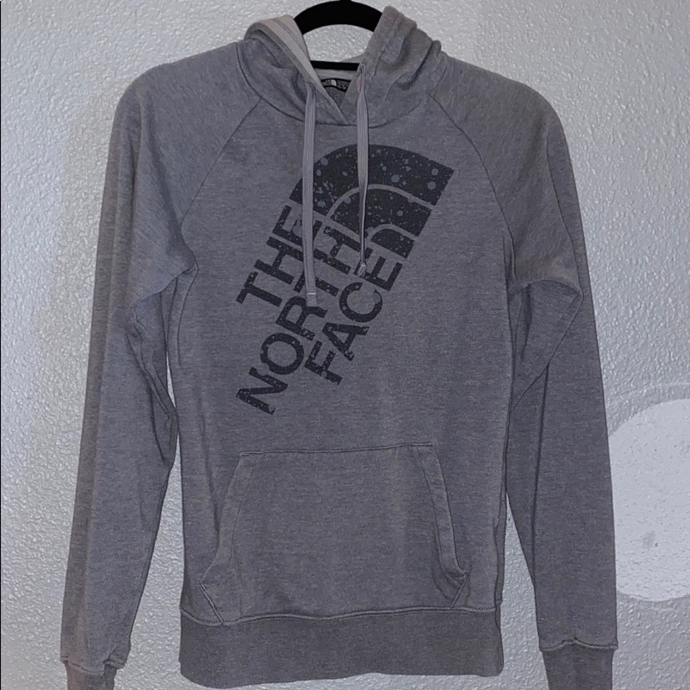 Grey hoodie from The North Face